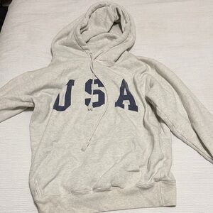 Brandy Melville USA Beige Hoodie